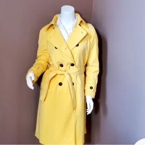 Ann Taylor pleated back trench coat. XSP